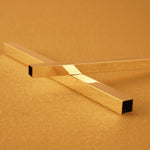 925 Sterling Silver - Square Tube