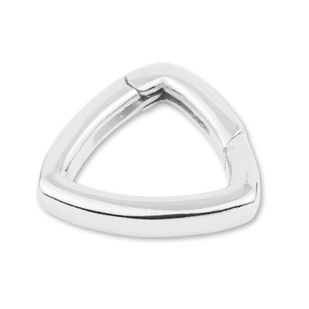 925 Sterling Silver - Regal Triangle Clasp