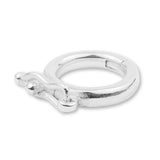 925 Sterling Silver - Safety Circle Clasp