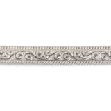 925 Sterling Silver - Pattern "B" - Embossed Strip