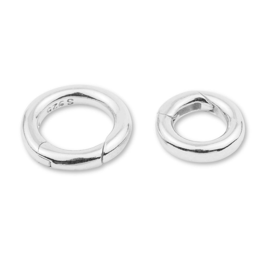 925 Sterling Silver - Mini Circle Clasp