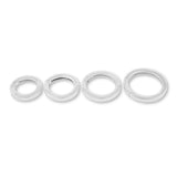 925 Sterling Silver - Regal Circle Clasp