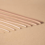 18ct Rose Gold - Half Round Wire