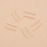 9ct Rose Gold - Single Notch Earring Posts