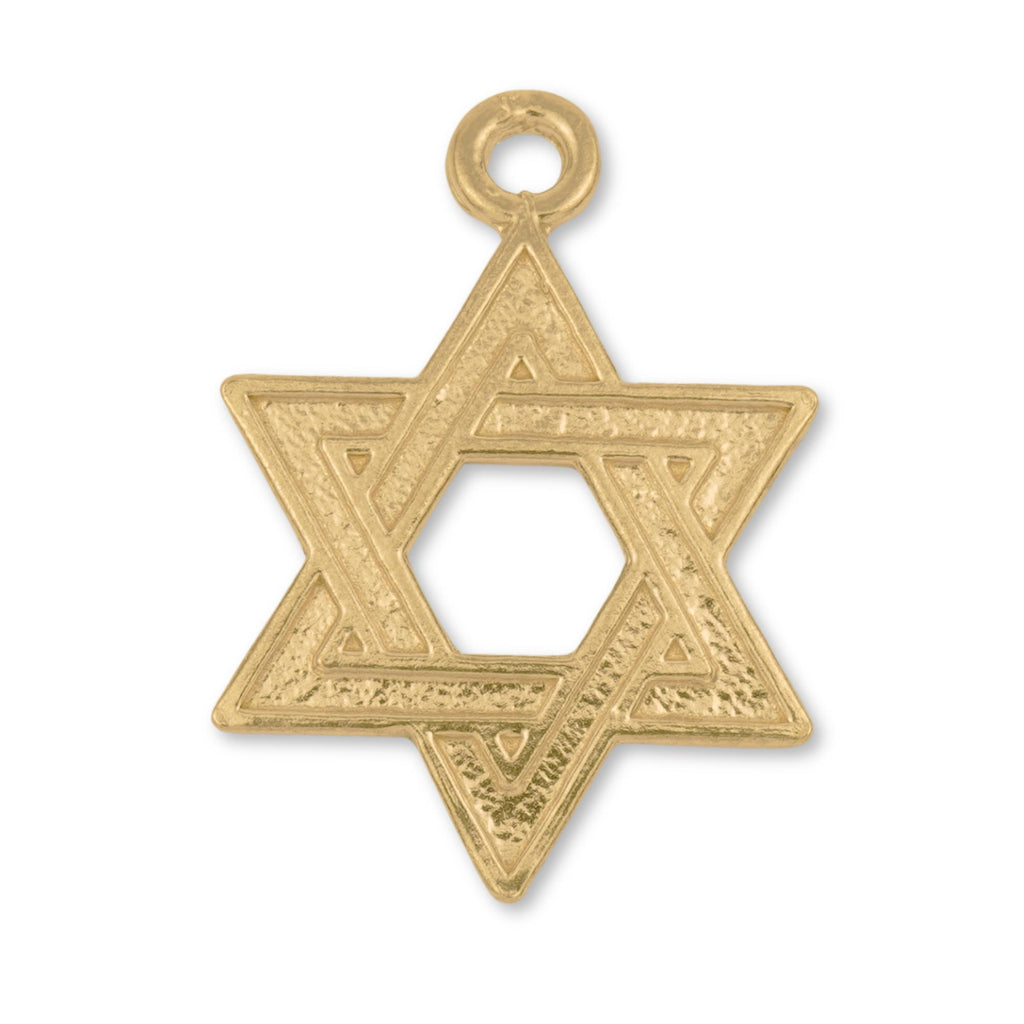 24ct Pure Gold - Heritage Star of David Charm