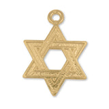 24ct Pure Gold - Heritage Star of David Charm