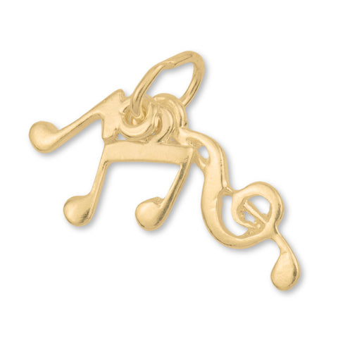 24ct Pure Gold - Musical Trio Charm