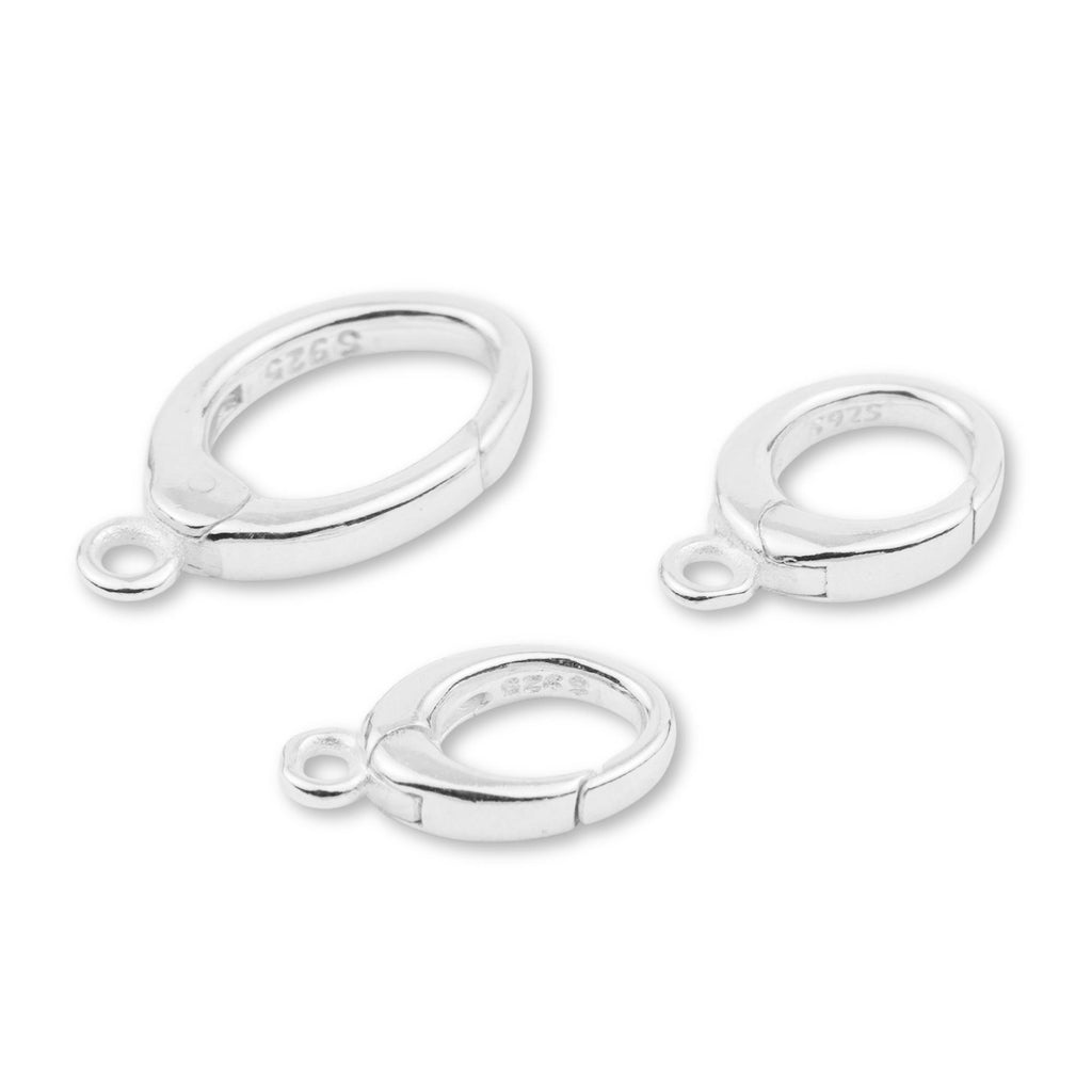 925 Sterling Silver - Seed Clasp