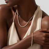 18ct Yellow Gold | 2.15ct GH/SI - Bezel Diamond Tennis Necklace