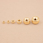 14ct Yellow Gold - Roundel Spacer Beads