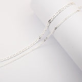 925 Sterling Silver - Anchor - Bracelet Chain