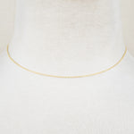 9ct Yellow Gold - Diamond Cut Cable - Necklace Chain