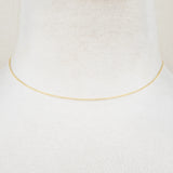 9ct Yellow Gold - Diamond Cut Cable - Necklace Chain