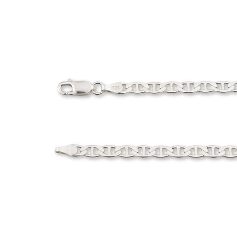 925 Sterling Silver - Anchor - Bracelet Chain