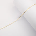 9ct Yellow Gold - Anchor - Chain Roll