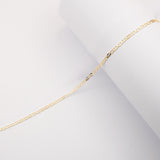 9ct Yellow Gold - Anchor - Necklace Chain