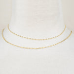 9ct Yellow Gold - Belcher Box - Necklace Chain