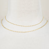 9ct Yellow Gold - Belcher Box - Necklace Chain