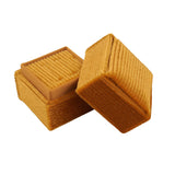 Golden Honey - Square Double Ring Box