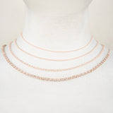 9ct Rose Gold - Belcher - Necklace Chain