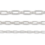 925 Sterling Silver - Paperclip Figaro - Chain Extender