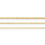 9ct Yellow Gold - Box - Chain Extender