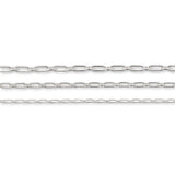 925 Sterling Silver - Paperclip Figaro - Chain Extender