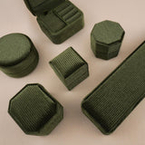 Olive Green - Double Ring Box