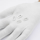 925 Sterling Silver - Regal Paperclip Clasp