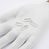 925 Sterling Silver - Long Regal Paperclip Clasp