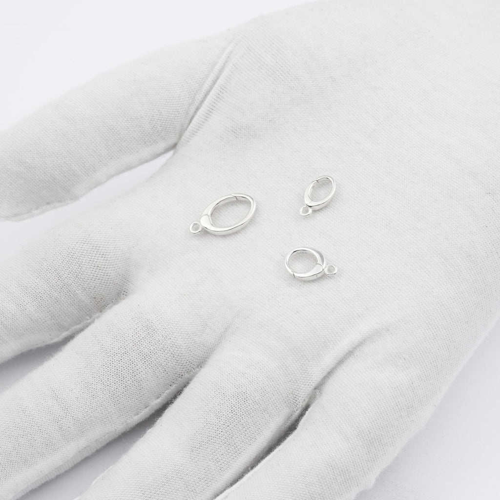 925 Sterling Silver - Seed Clasp