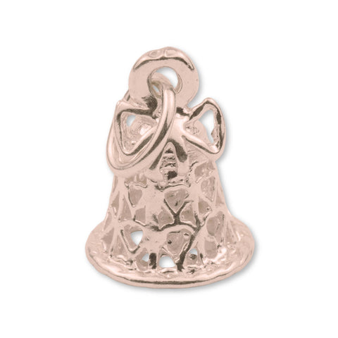 18ct Rose Gold - Christmas Holiday Bell Charm