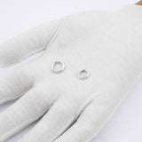 925 Sterling Silver - Mini Circle Clasp