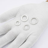 925 Sterling Silver - Regal Circle Clasp