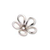 925 Sterling Silver - Cut Out Flower Beads