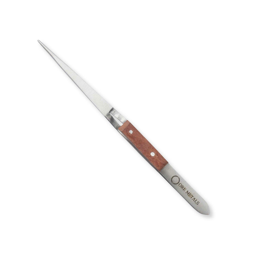 Straight Nose Self Locking Tweezers