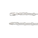 925 Sterling Silver - Paperclip Figaro - Chain Extender