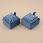 Sky Blue - Square Earring Box