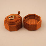 Orange Amber - Octagon Necklace Box