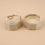 Cream - Octagon Necklace Box