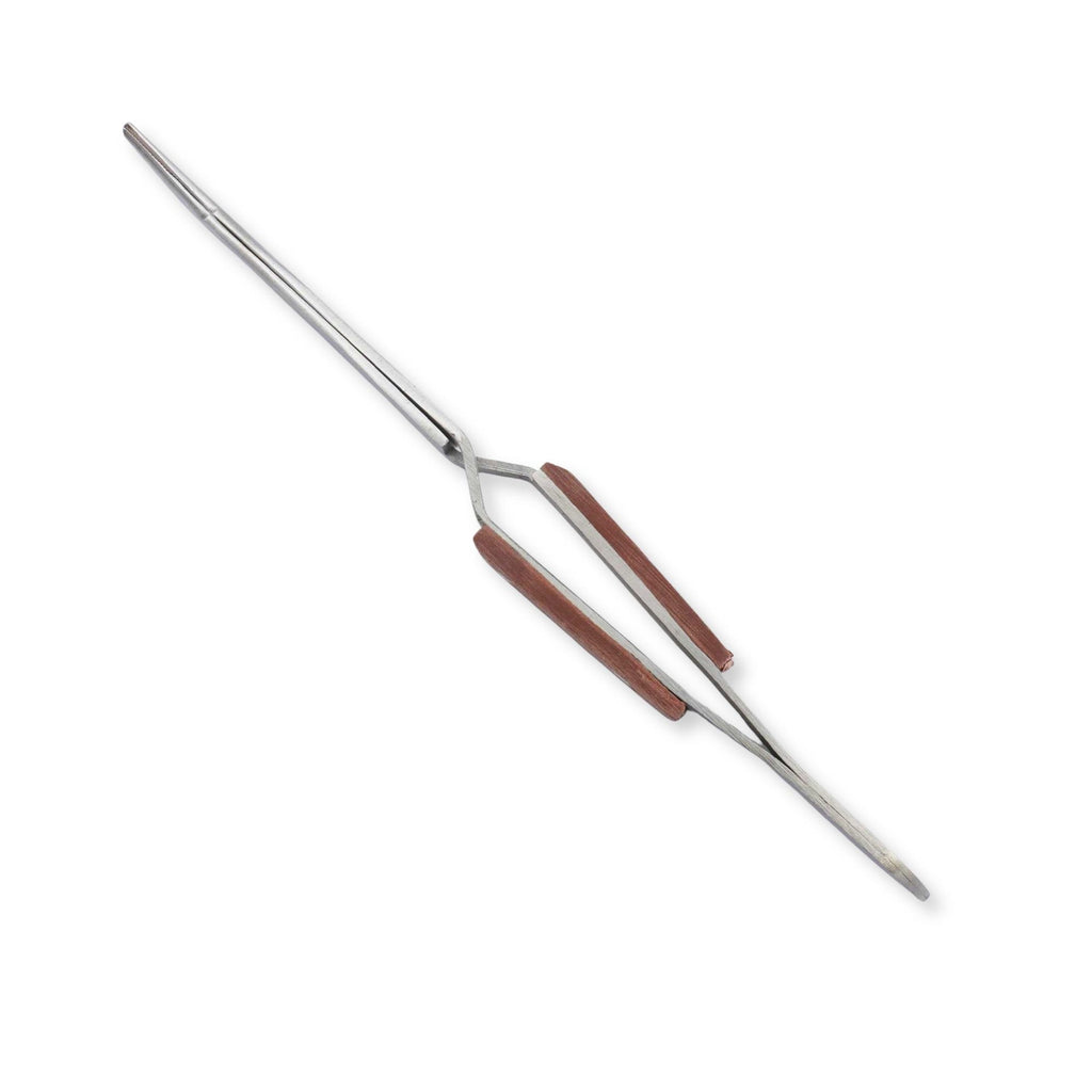 Curved Nose Self Locking Tweezers