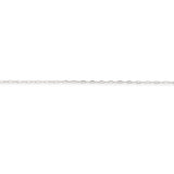 925 Sterling Silver - Diamond Cut Paperclip - Chain Roll