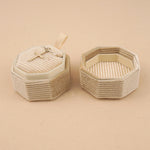 Cream - Octagon Necklace Box