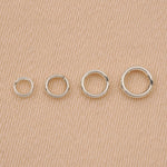 925 Sterling Silver - Split Rings