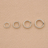 925 Sterling Silver - Split Rings