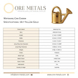 18ct Yellow Gold - Watering Can Charm