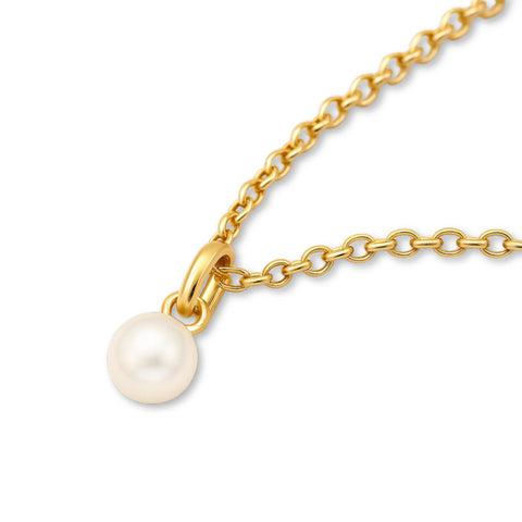 9ct Yellow Gold | Pearl - June Birthstone Bracelet