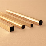 18ct Yellow Gold - Round Tube