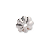 925 Sterling Silver - Flower Cap Beads