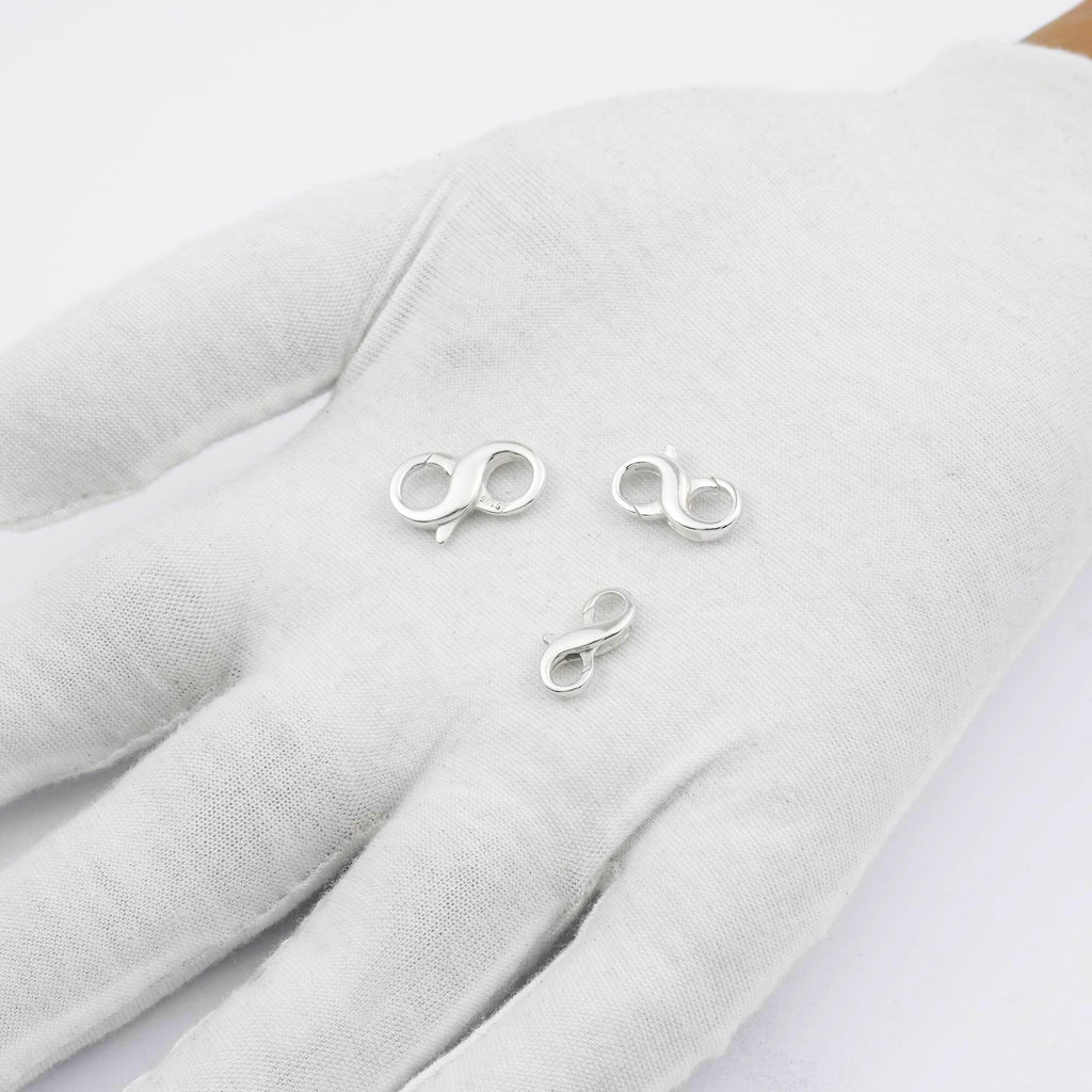 925 Sterling Silver - Infinity Clasp